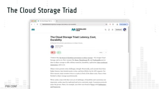 Building a Cloud Native LSM on Object Storage | PDF
