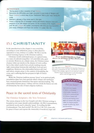 Christanity and Peace from Living Religion