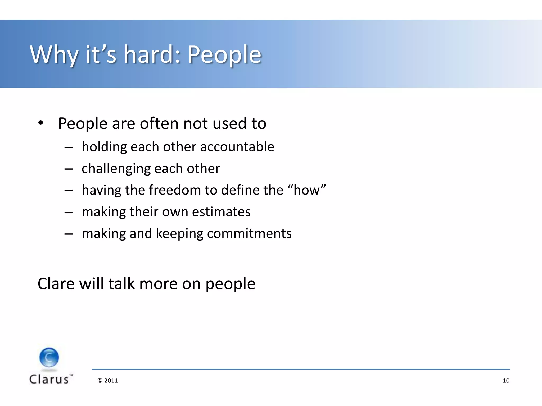 Agile, Business Analysis, Testing, Development, Project Management