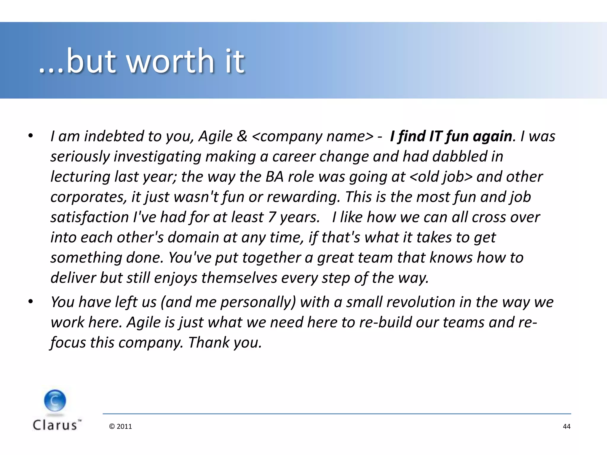 Learning new skills“And now for the really good news.   The skills required to master high-stakes interactions are quite easy to spot and moderately easy to learn”Pg 25, Kerry Patterson et al,  Critical Conversations
