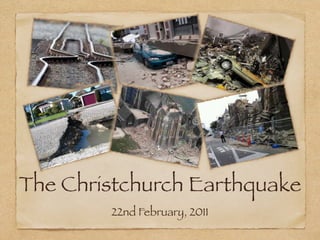 The Christchurch Earthquake
        😭 22nd February, 2011 😭
 