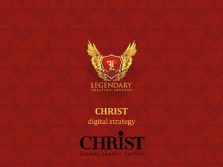 CHRIST
digital strategy
 