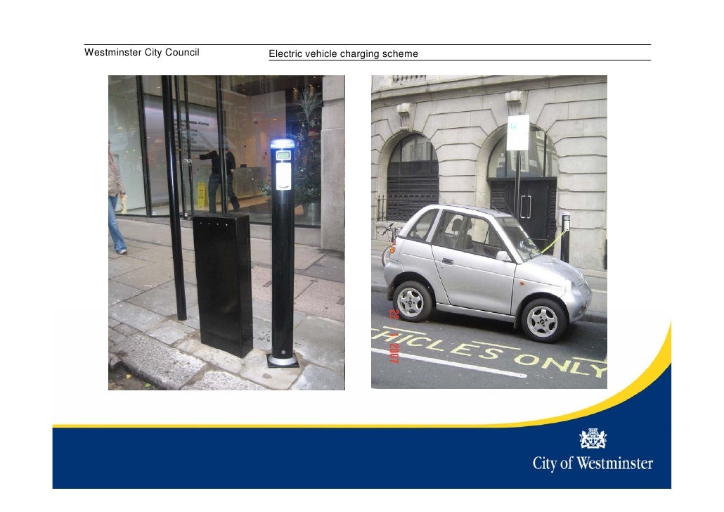 Westminster City Council Electric Vehicle OnStreet Charging Scheme