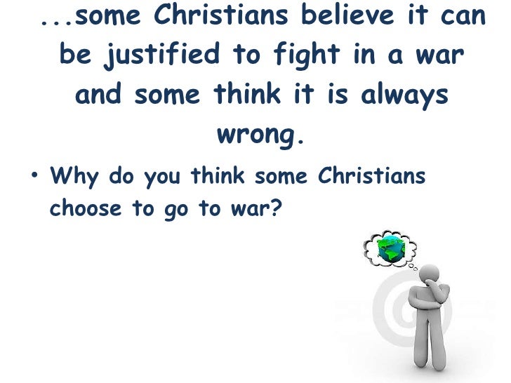 Christian Attitudes Towards War