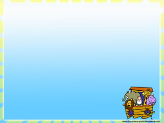 Christian Backgrounds: Powerpoint (PPT) Template Noah's Ark
