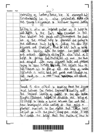 'B' Grade - Unit G322 - Summer 2013