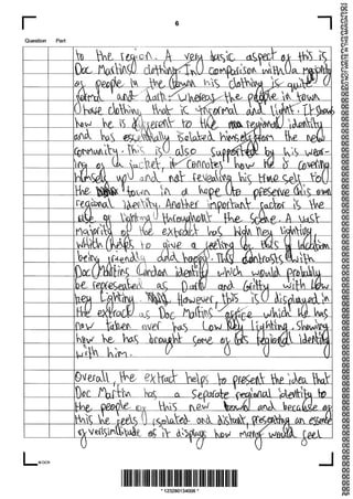 'B' Grade - Unit G322 - Summer 2013