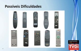 Possíveis Dificuldades




35
 