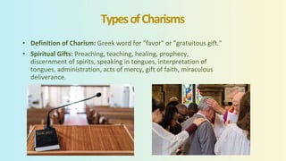 Charism Christian Charism Ministry - Manifestation of spiritual gifts within ...
