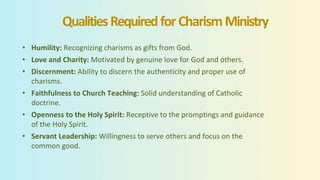Charism Christian Charism Ministry - Manifestation of spiritual gifts within ...