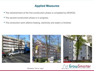 Experiences in Cologne: Energy-efficient refurbishment in residential buildings 