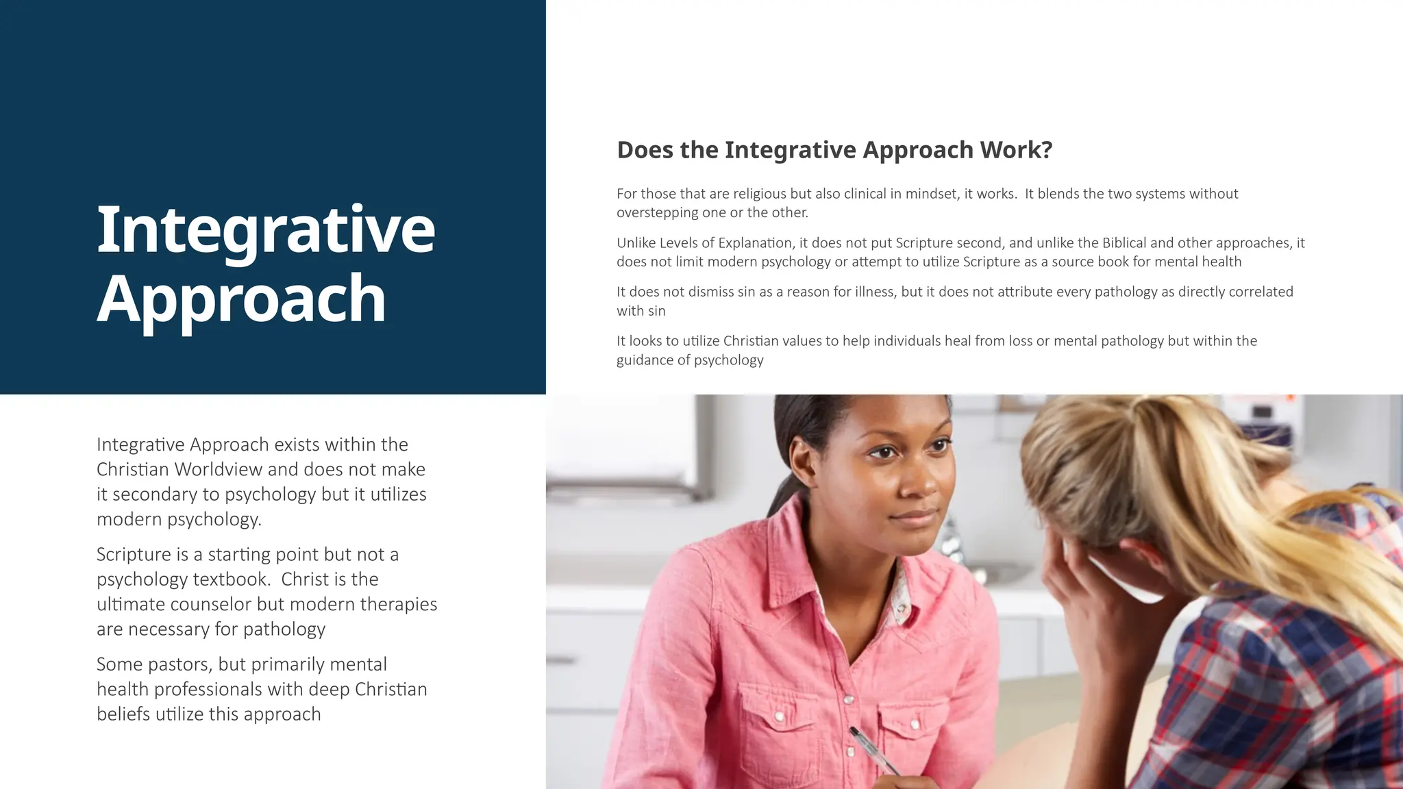 Christian Counseling Certification Christian Counseling Approaches pptx