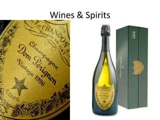 Wines & Spirits
 