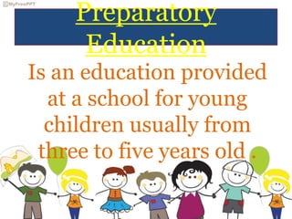 Researches on Pre School
education have shown that
children taught at an early age
usually have improved social skills,
fe...