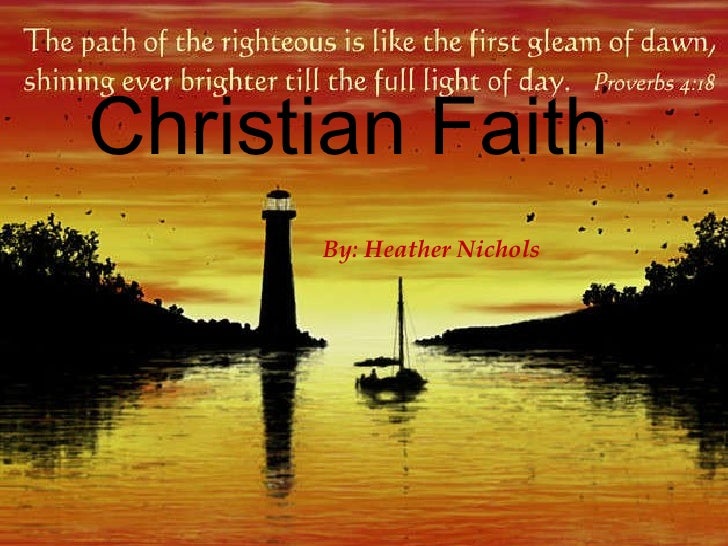 christian faith edited version