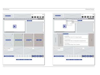 WireframesWebsite Design