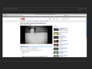 YouTube | Behind The ScenesImagery / Video