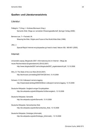 Christian Fuchs Semanticweb