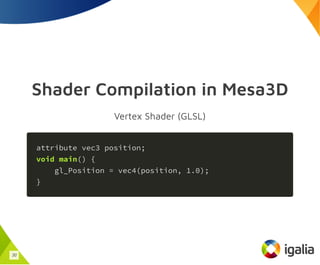 Vec3 Mesa3D Unveiled: From glDrawArrays(...) to GPU Magic | PDF