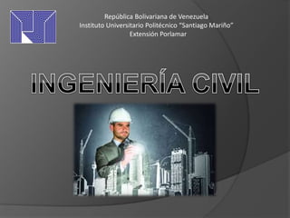 República Bolivariana de Venezuela
Instituto Universitario Politécnico “Santiago Mariño”
Extensión Porlamar
 