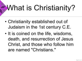 cHRISTIANITY.ppt