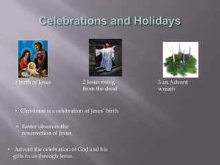 The star of Bethlehem showed the shepherds and the wise men to baby Jesus