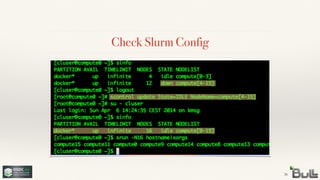 Check Slurm Config
36
 