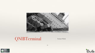 QNIBTerminal Future Work
39
 
