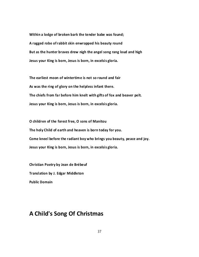 Public Domain Christian Poems