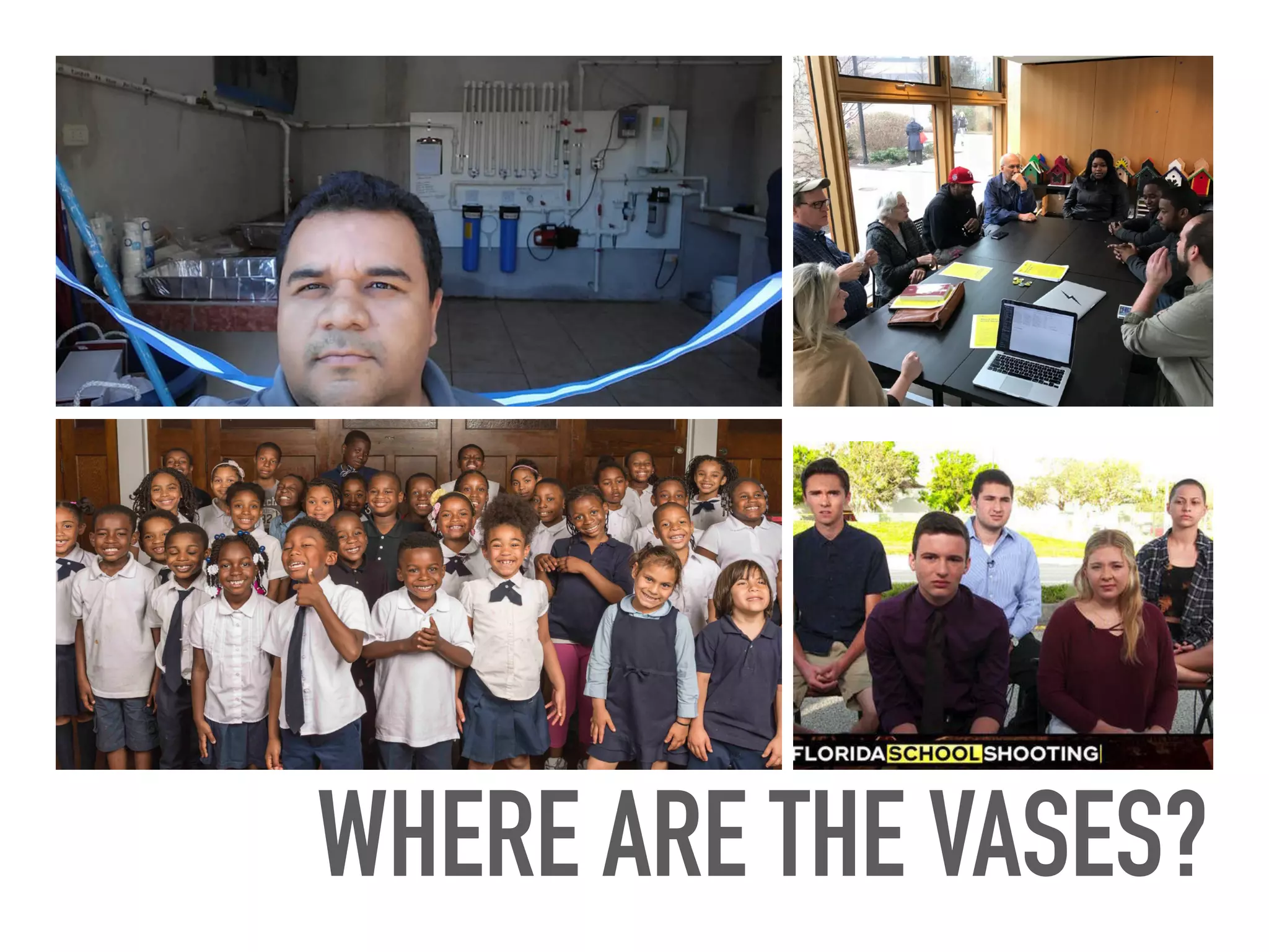 WHERE ARE THE VASES?
 