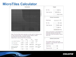 MicroTiles Calculator
 