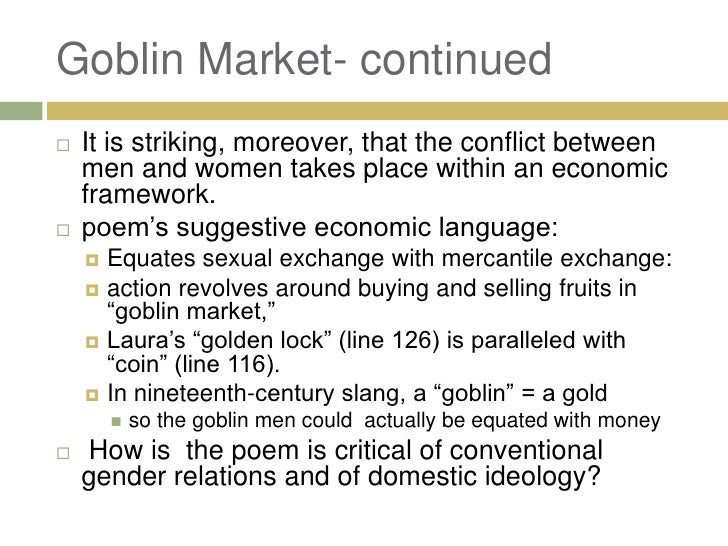 summary of the goblin market