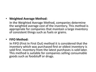 Inventory Accountant- | PPTX