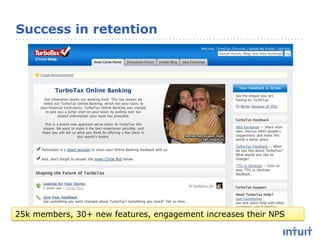 Success in retention25k members, 30+ new features, engagement increases their NPS