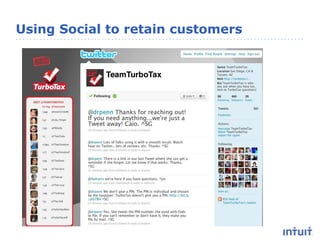 Using Social to retain customers