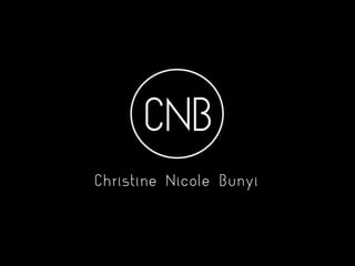 Christine Nicole Bunyi  