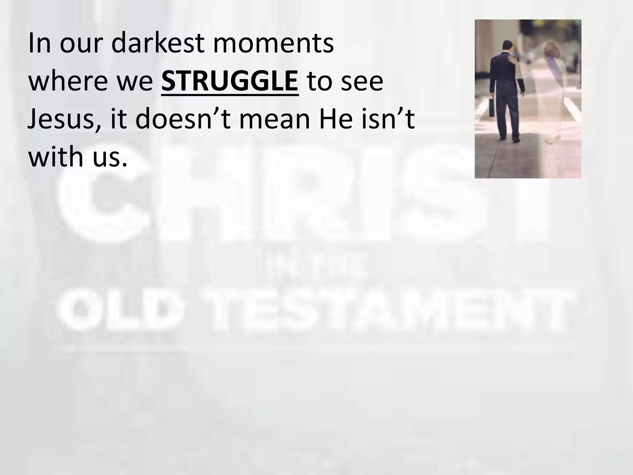 Christ in the Old Testament