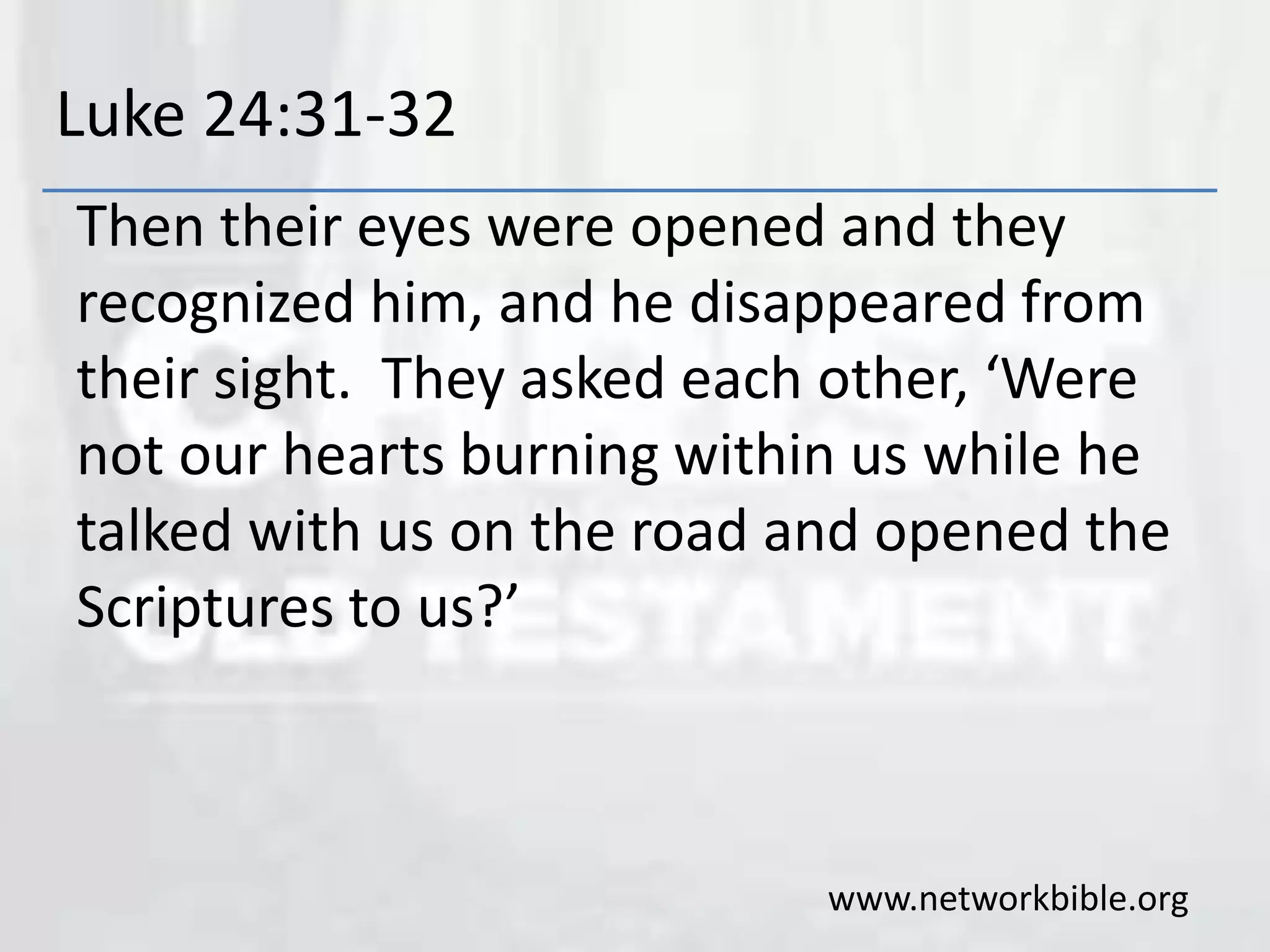 Christ in the Old Testament