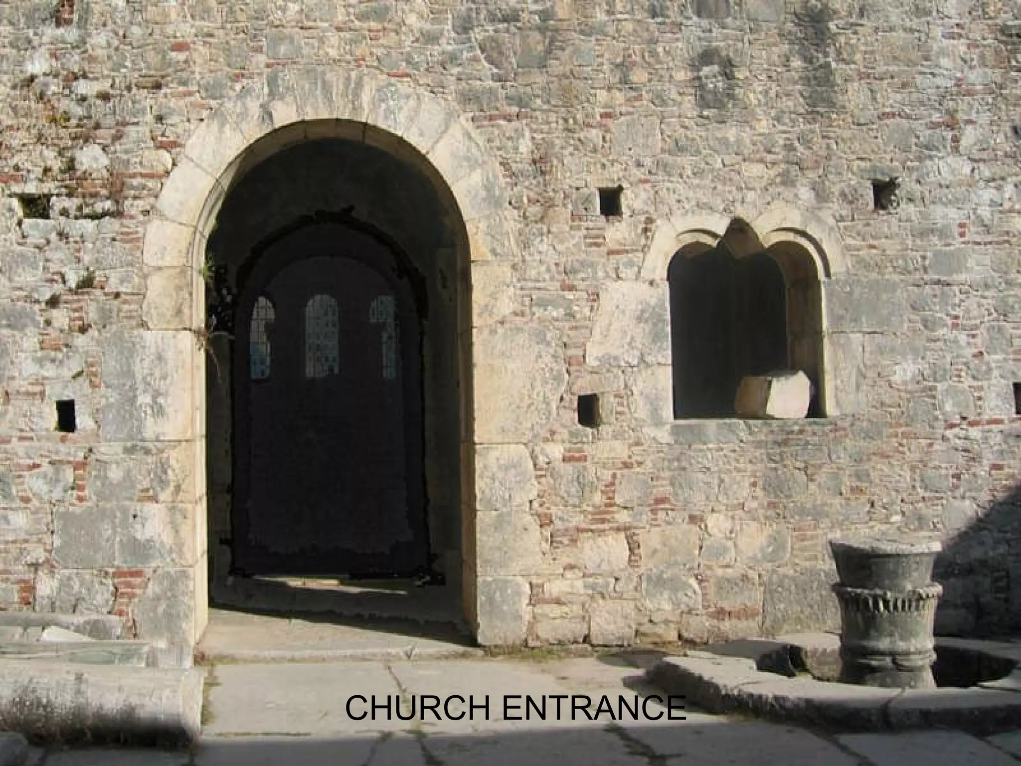 CHURCH ENTRANCE 