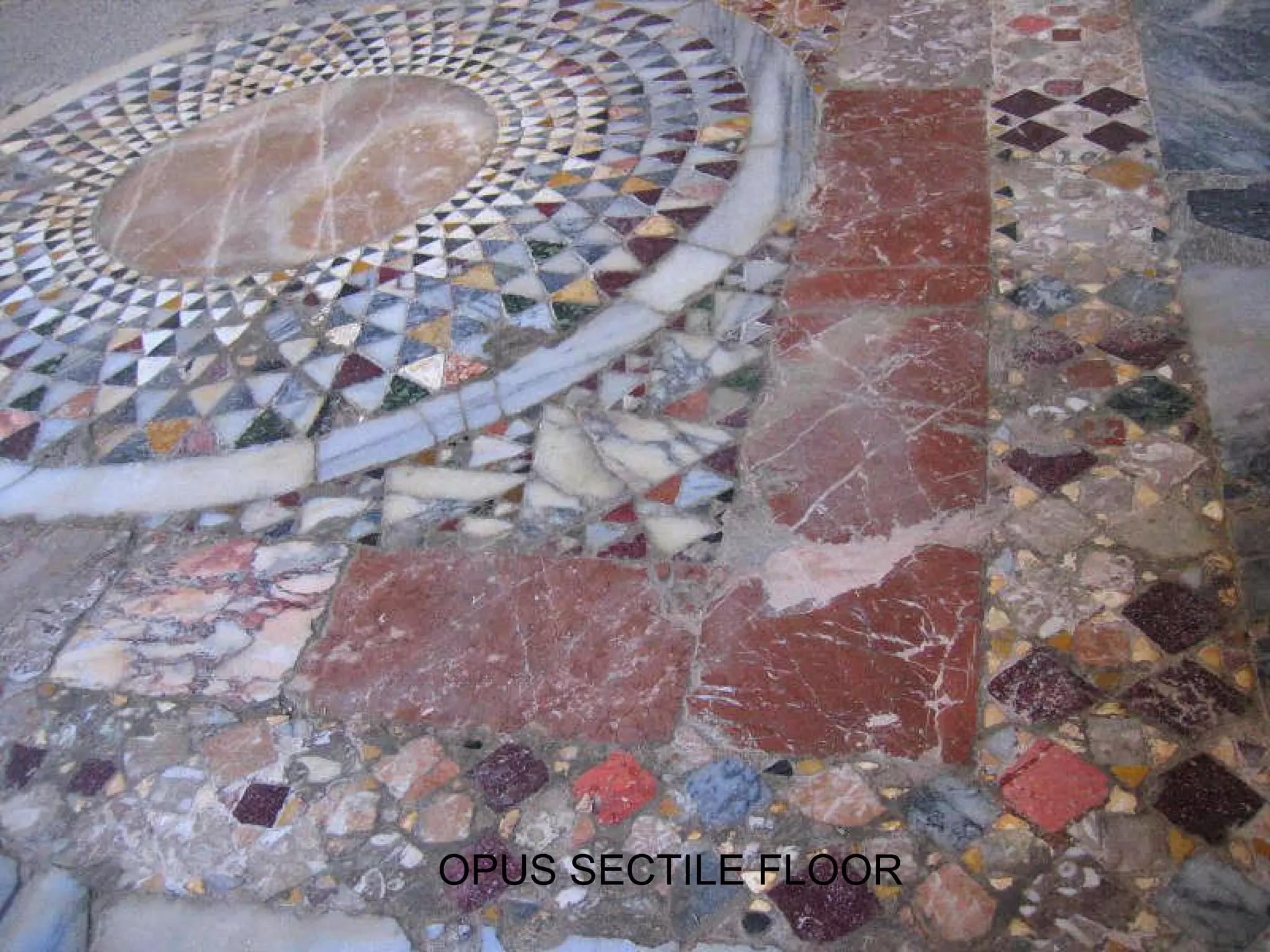 OPUS SECTILE FLOOR 