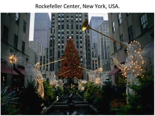 Rockefeller Center, New York, USA. 