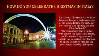 Christmas in Italy | PPTX
