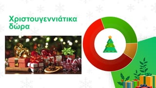 Χριστουγεννιάτικα
δώρα
 