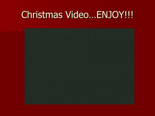 Christmas Holiday Ppt Free Download