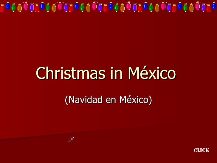 christmas in mexico