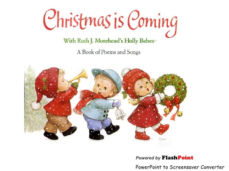 christmas is coming christmas slideshow powerpoint