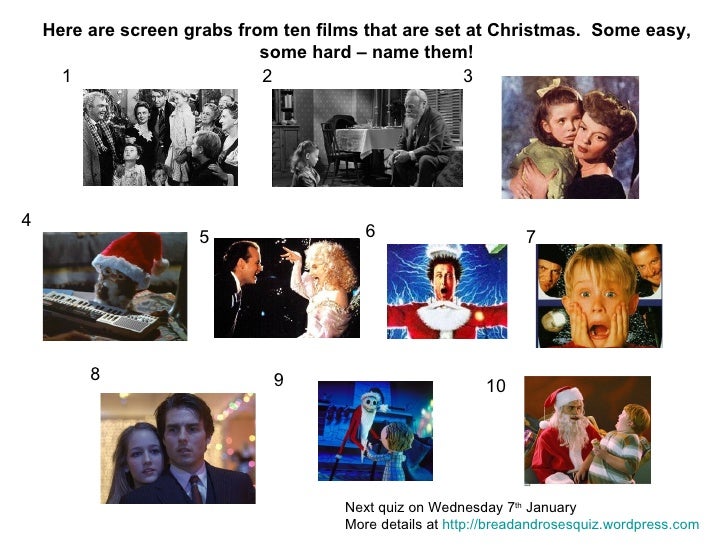 Film Quiz Slideshare | christmas movies picture quiz Film Quiz Slideshare | christmas movies picture quiz