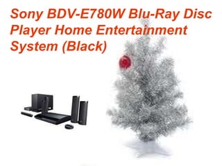 Sony BDV-E780W Blu-Ray Disc Player Home Entertainment System (Black) 