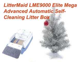 LitterMaid LME9000 Elite Mega Advanced Automatic Self-Cleaning Litter Box   