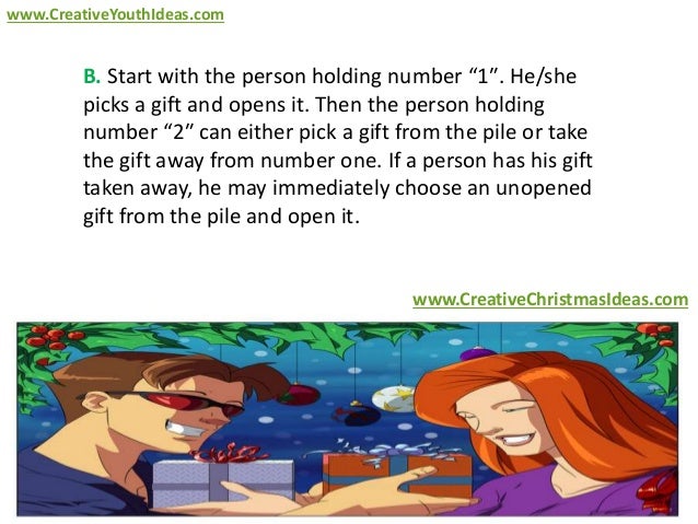 Christmas Activities - Christmas Gift Exchange
